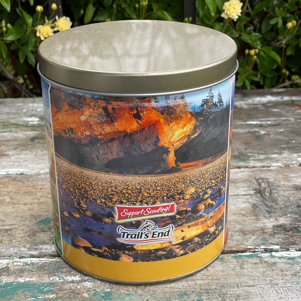 Trails End 1993 Support Scouting Collectors Tin